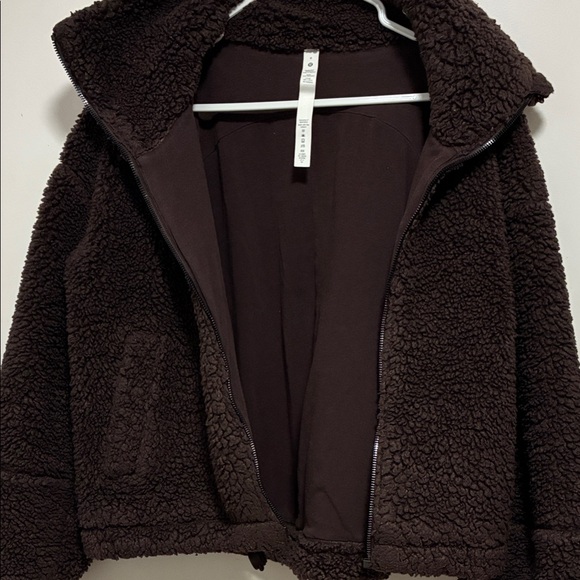 lululemon athletica Jackets & Blazers - lululemon Dark Brown Sherpa Jacket
